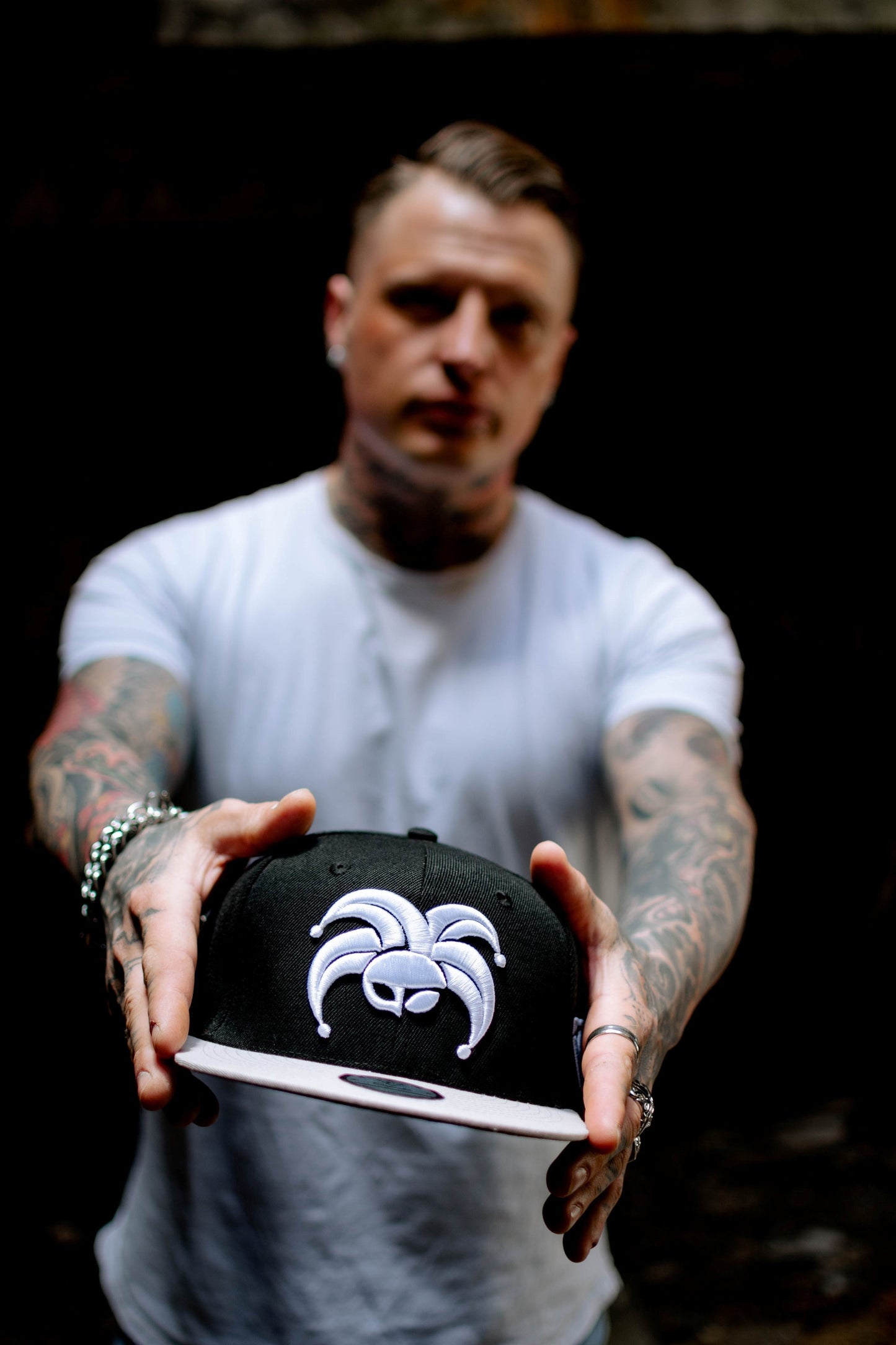 Black Clown Gang Snapback - Black