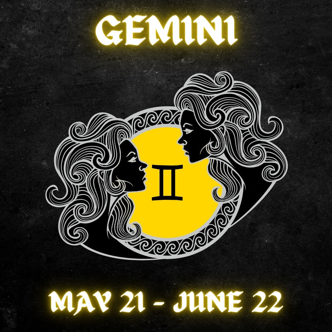 Zodiac Gemini Curved Cap - Light Grey