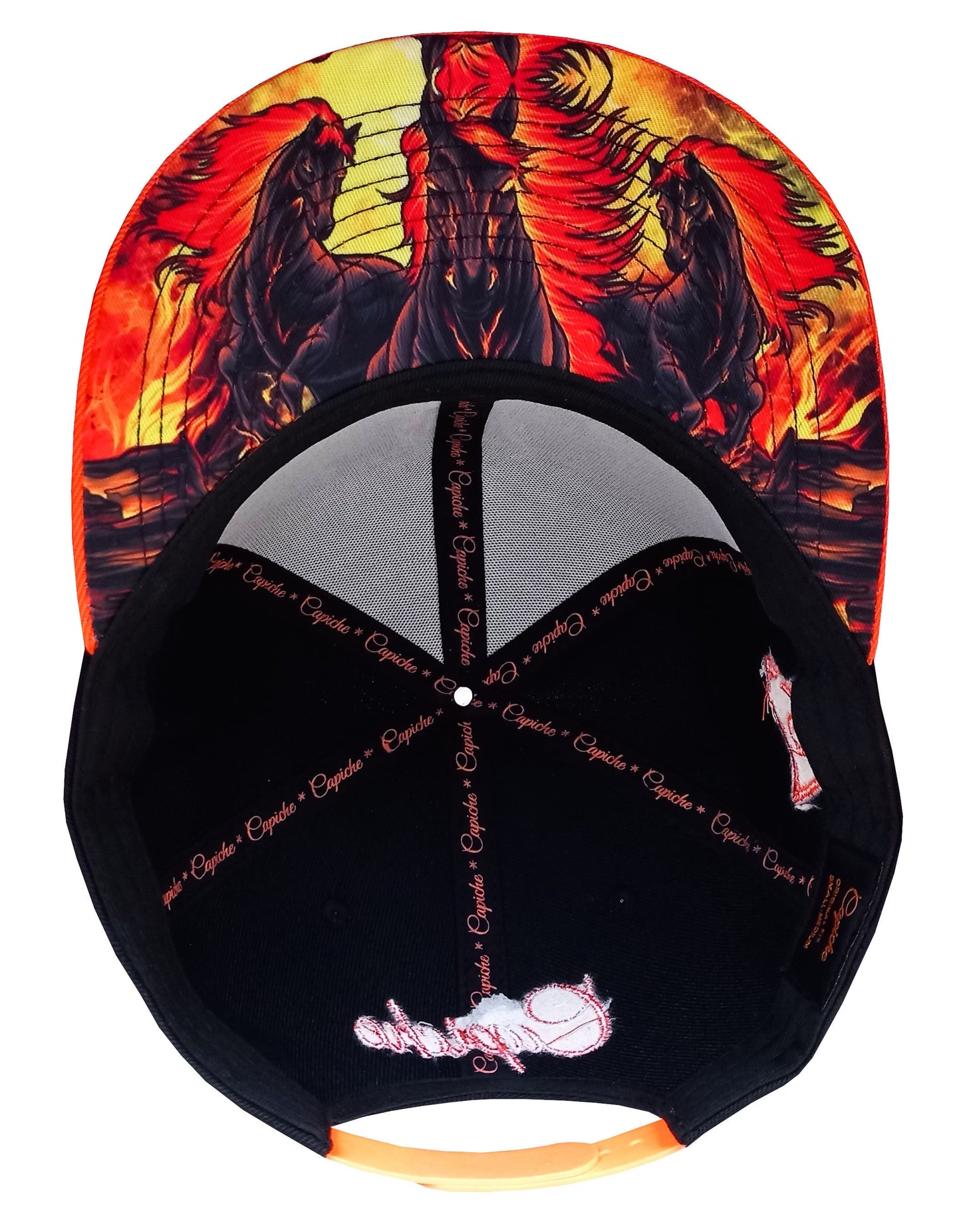 Aethon Snapback - Black/Orange