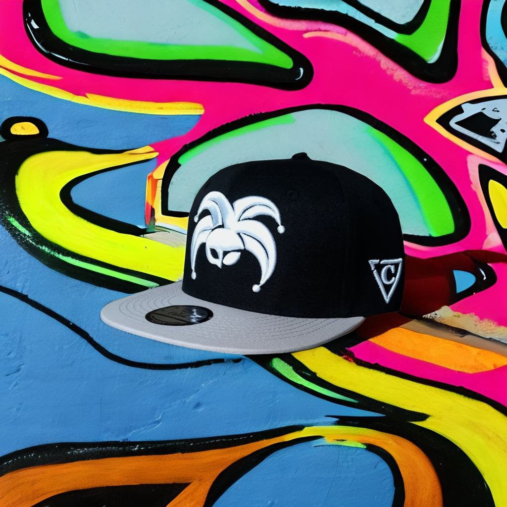 Black Clown Gang Snapback - Black