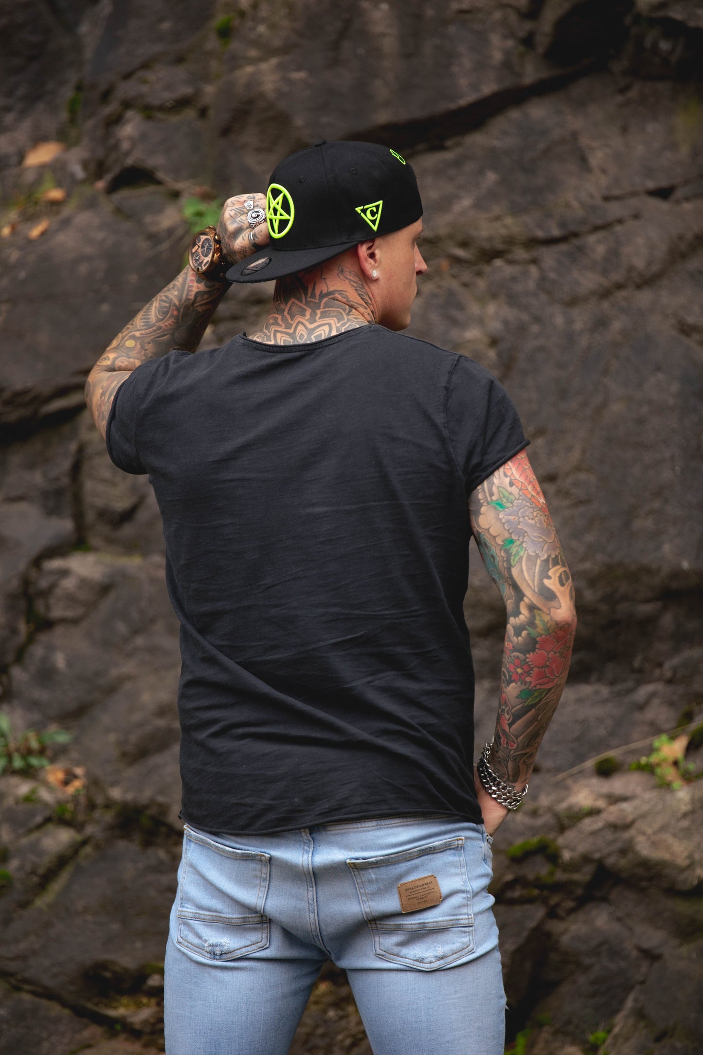 Cursed Nurse Snapback - Black