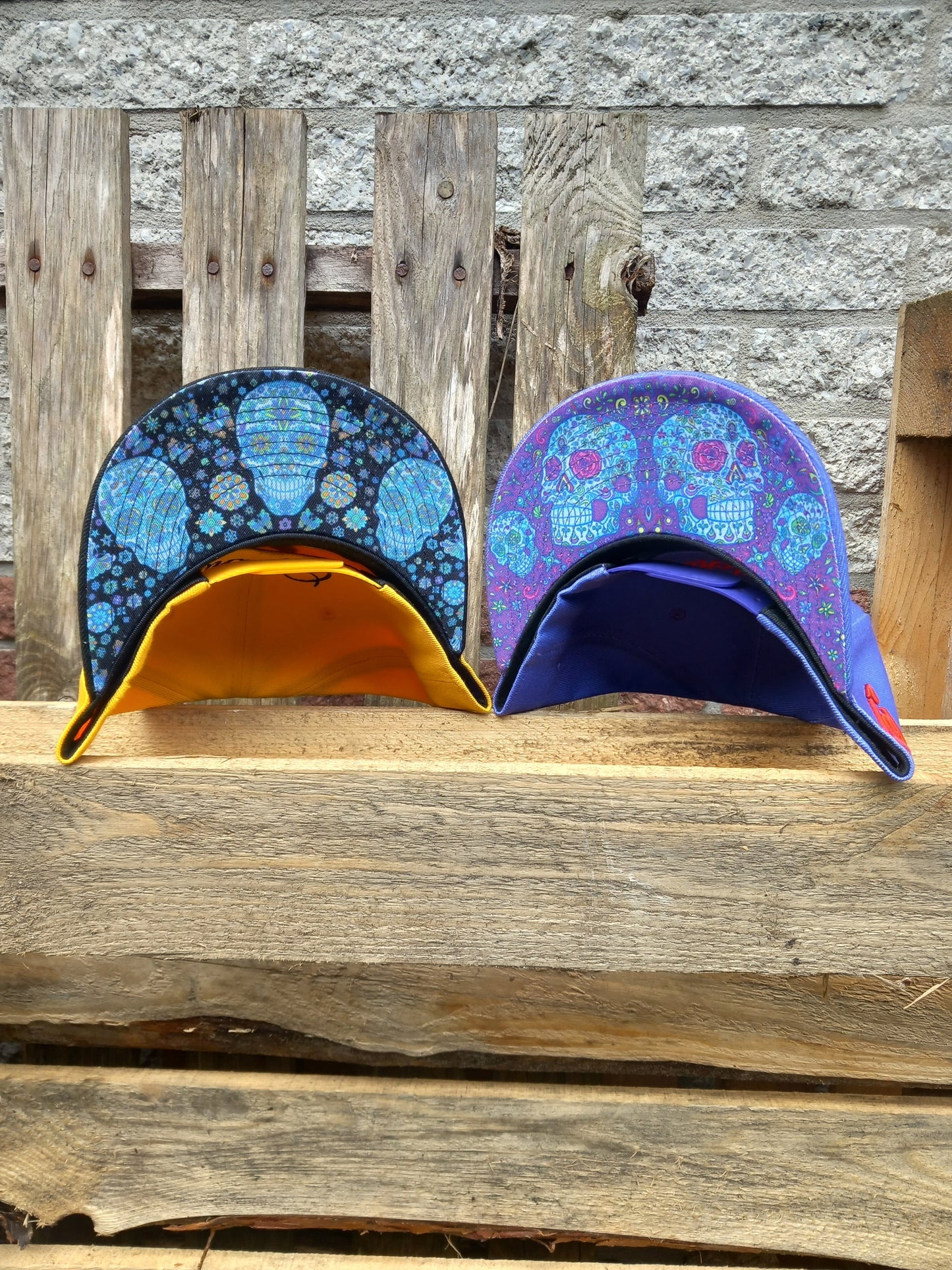 Day Of The Dead 1 Snapback - Purple