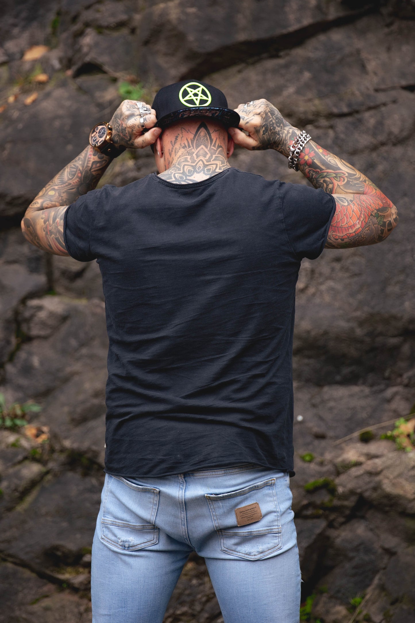 Cursed Nurse Snapback - Black