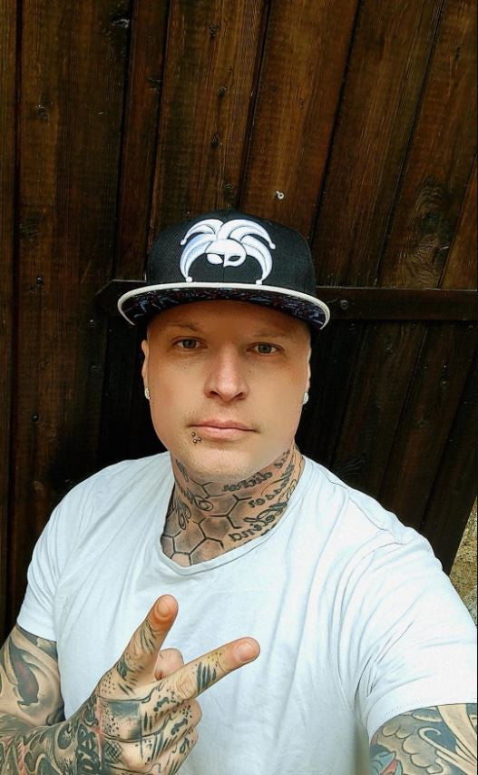 Black Clown Gang Snapback - Black