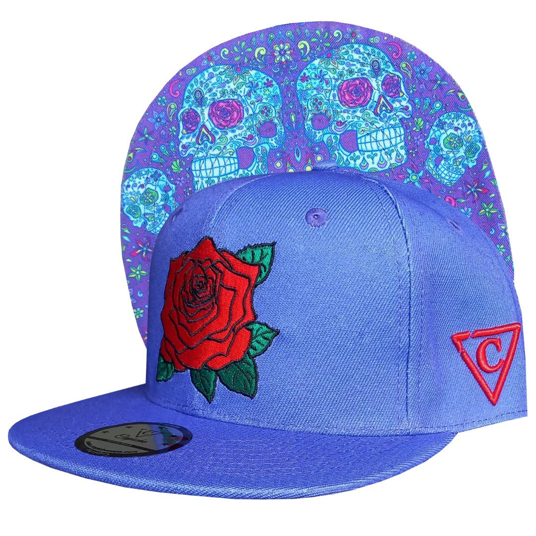 Day Of The Dead 1 Snapback - Purple