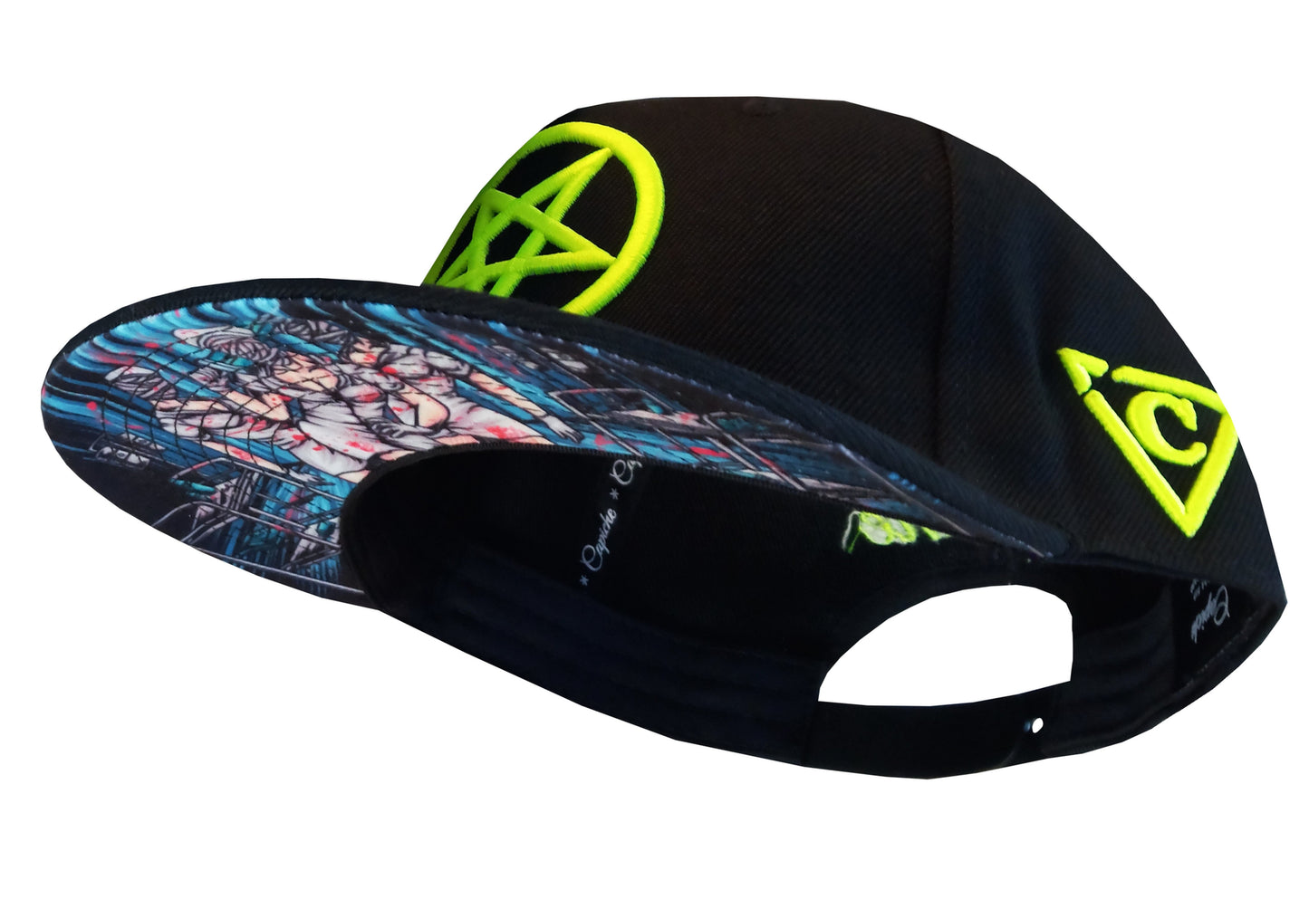 Cursed Nurse Snapback - Black