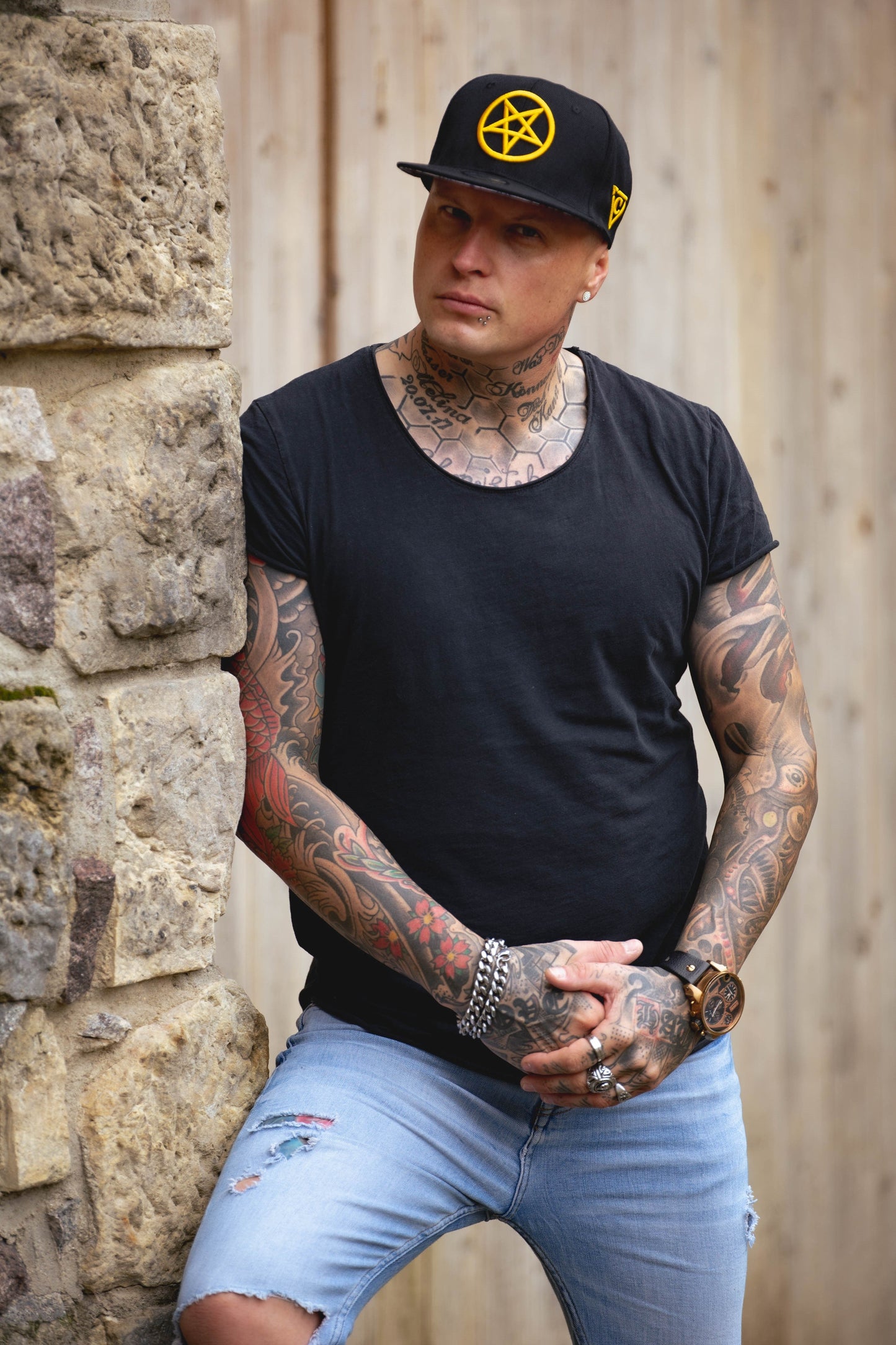 Cursed Royals Snapback - Black